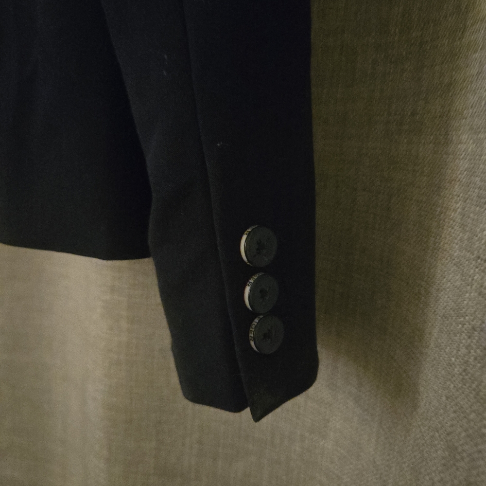Tommy Hilfiger Black Single-Button Women's Blazer - Picture 3 of 5